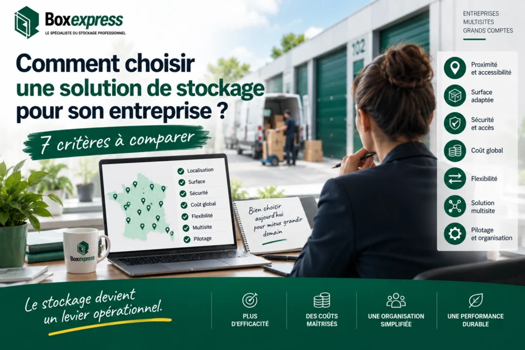Choisir une solution de stockage pour son entreprise : 7 critères à comparer
