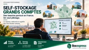 Self-stockage grands comptes : des besoins partout en France avec un pilotage national