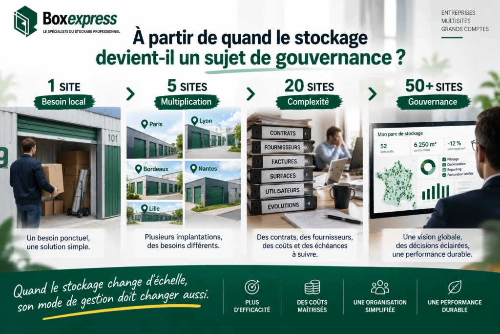 Stockage grands comptes : du besoin local à la gouvernance multisite